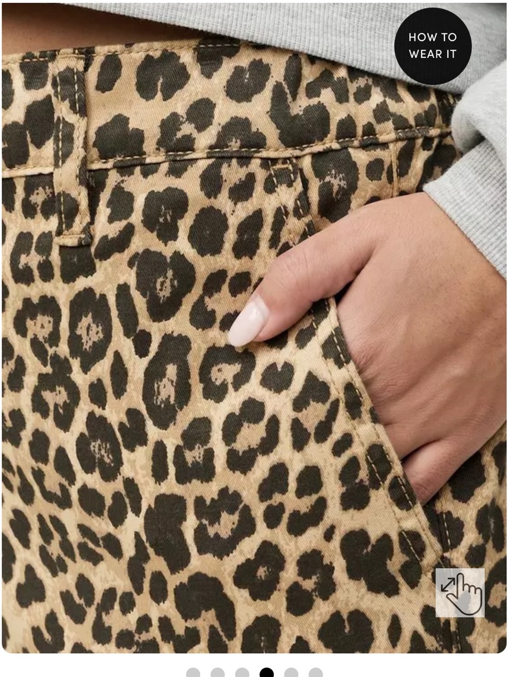 Torrid-Studio high rise leopard pants-Sz 3-NWT - Picture 10 of 10
